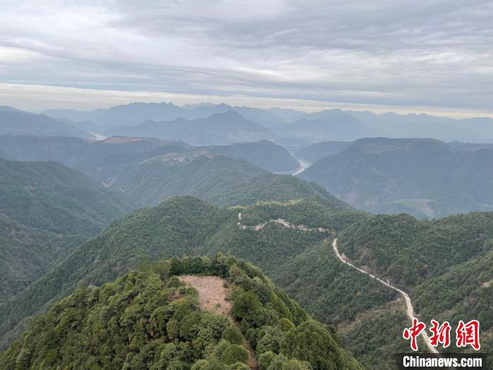 位于山顶的仙侠云居民宿窗外风光 童笑雨 摄 位于山顶的仙侠云居民宿窗外风光 童笑雨 摄